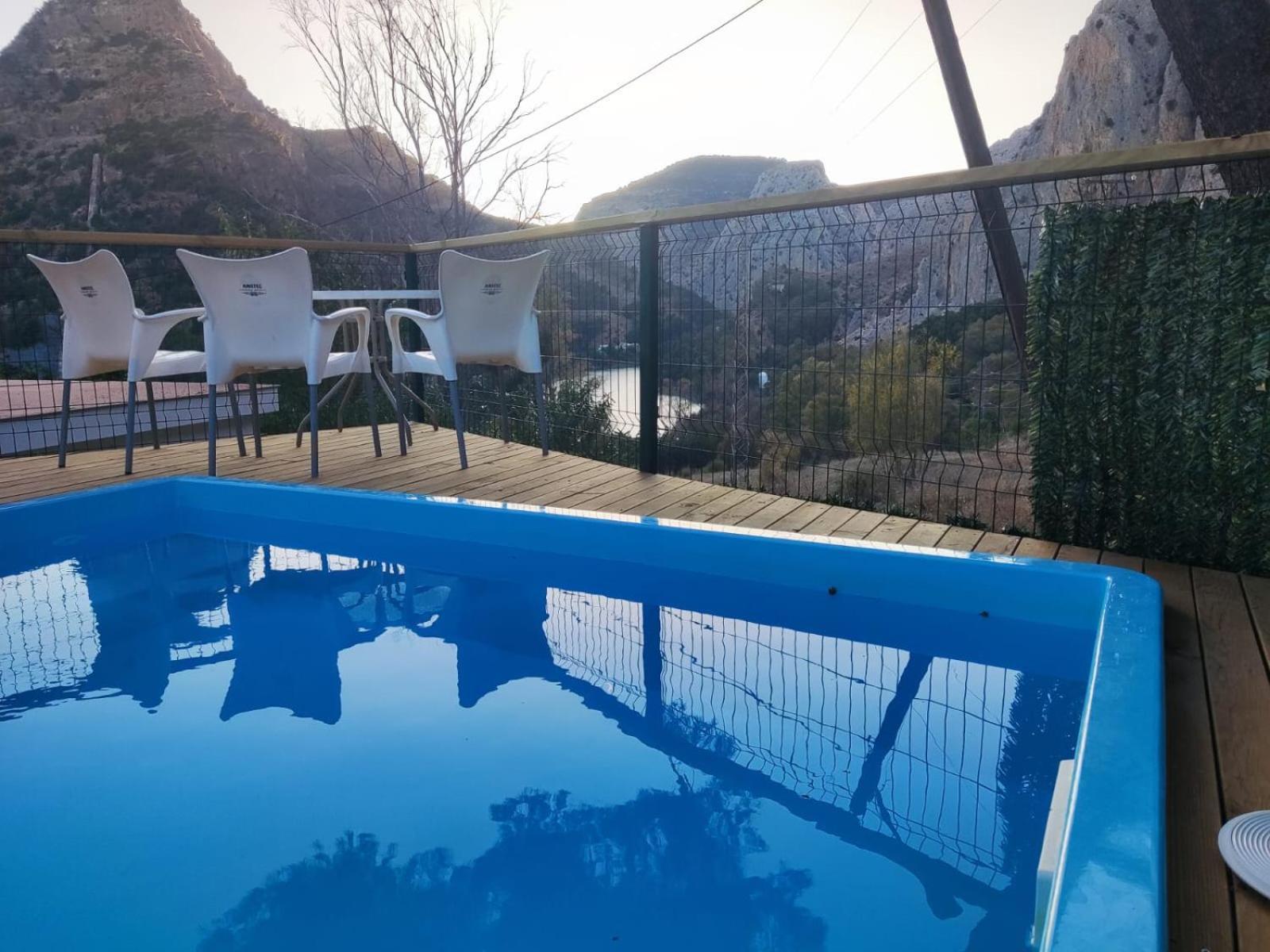 Refugio De El Chorro Villa Ngoại thất bức ảnh